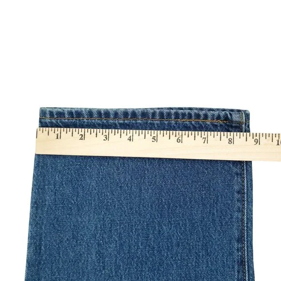 Levi's Jeans Women 94 Baggy Straight High Rise Med Wash Size 31x31(34x31) NWT - Picture 9 of 10